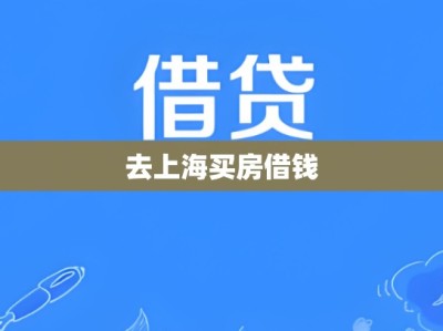 去上海买房借钱